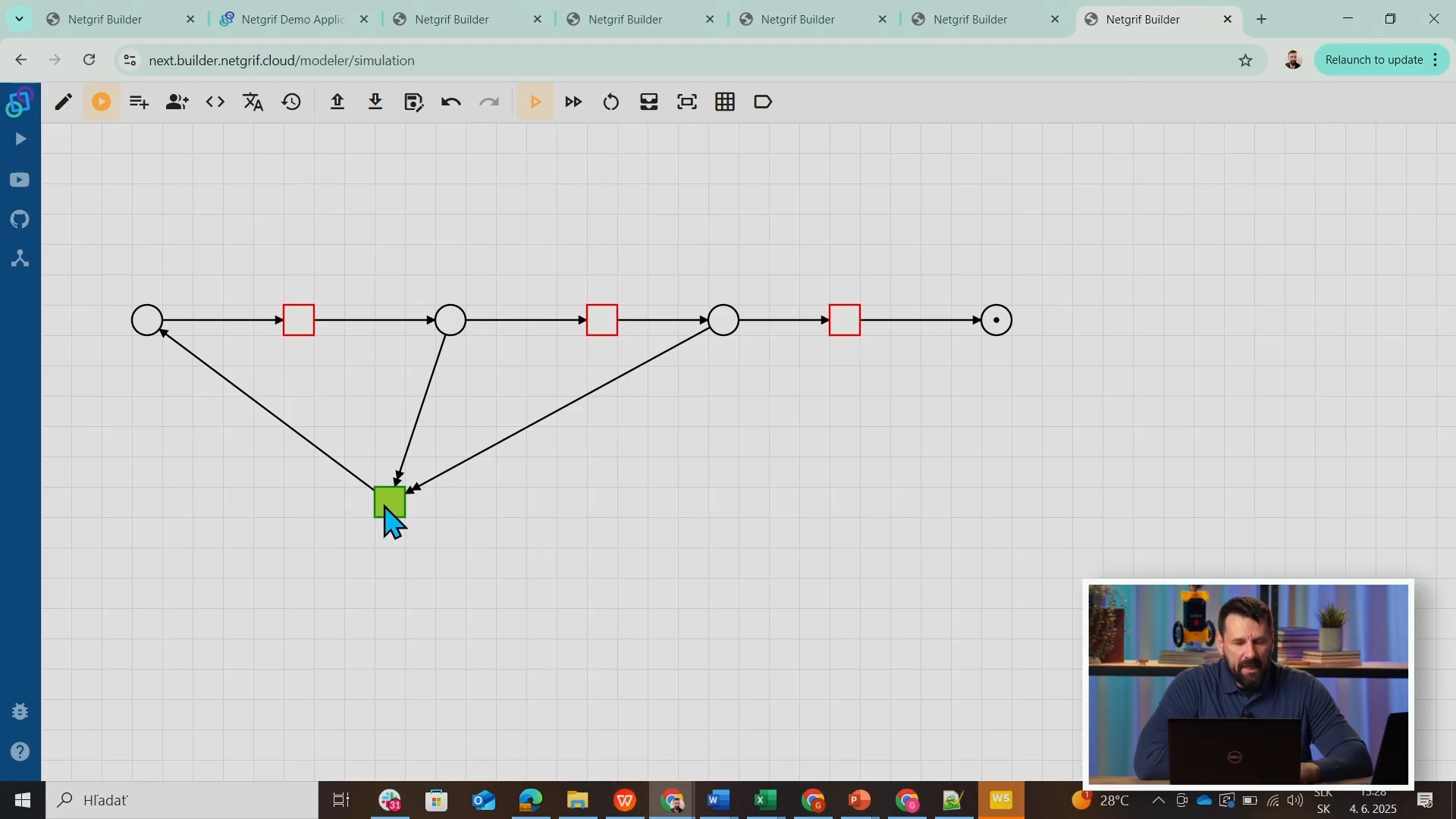 Arc types in PetriFlow