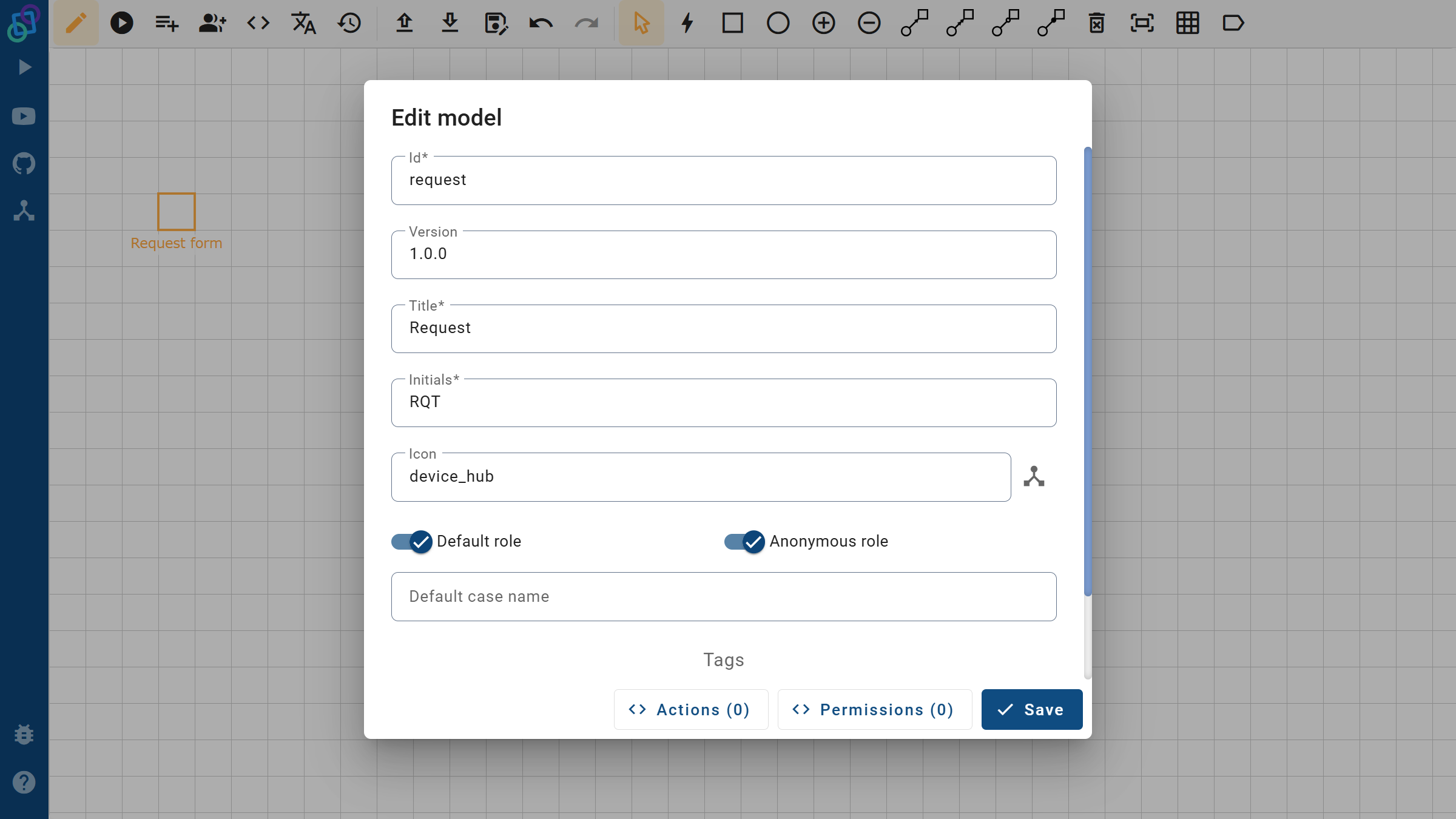 Exporting final process XML from Builder